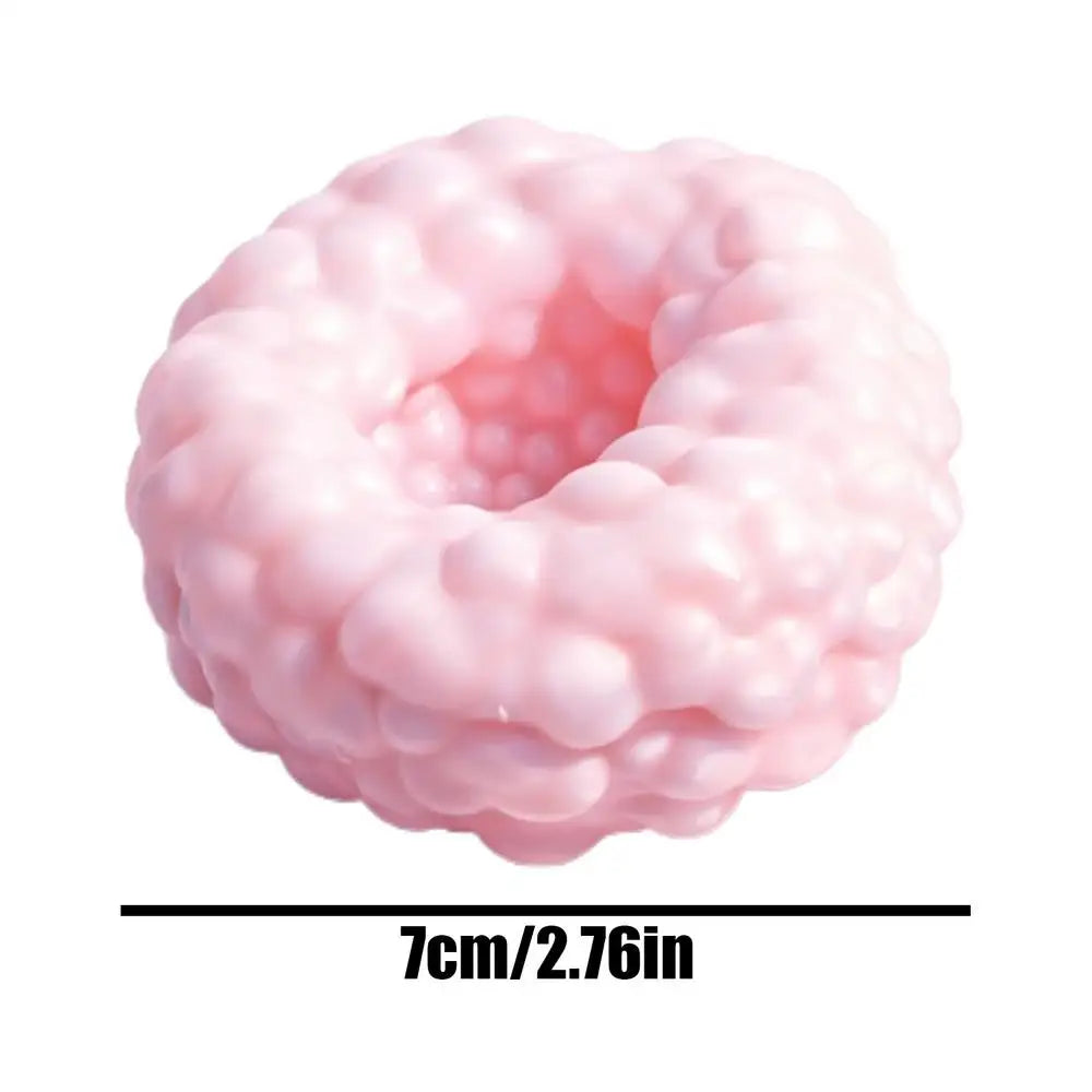 Crunchy Sand Stress Ball – Slow Rising Sensory Fidget Toy Sensory Fidget Toy Peaceful Pleasures Health and Wellness Pink