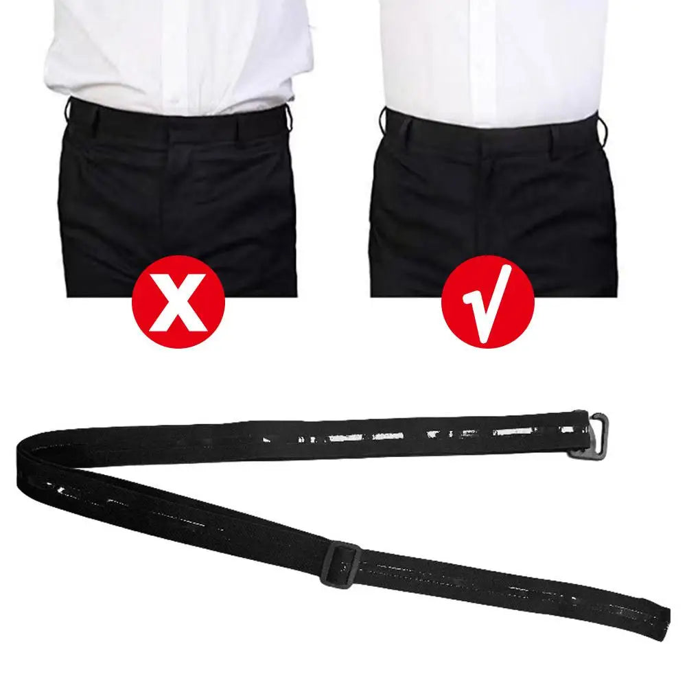 Adjustable Men's Shirt Stay Belts for a Neat Look Peaceful Pleasures Health and Wellness