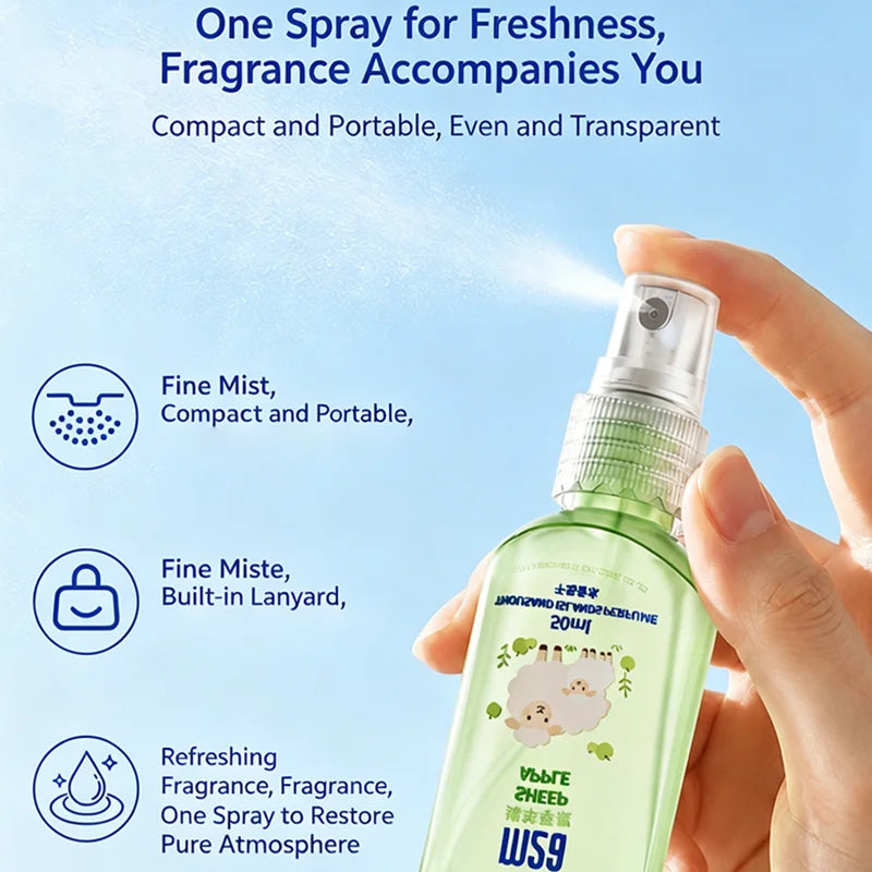 Fresh Citrus Jasmine Milk Fragrance 50ml Portable Romantic Date Perfume For Women Long-lasting Natural Fragrance Eau De Toilette Peaceful Pleasures Health and Wellness
