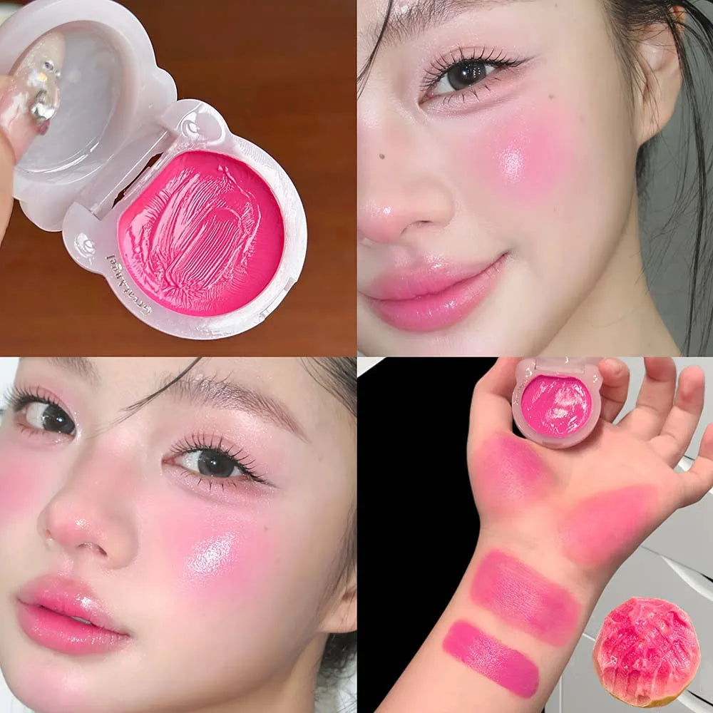 Korean Jelly Blush Cream | Lip & Cheek Dual-Use Blusher