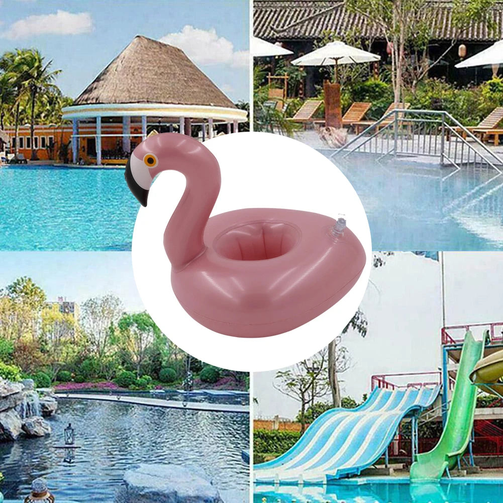 Inflatable Pool Drink Cup Holder & Cooler Table Pool Party Accessory Peaceful Pleasures Health and Wellness