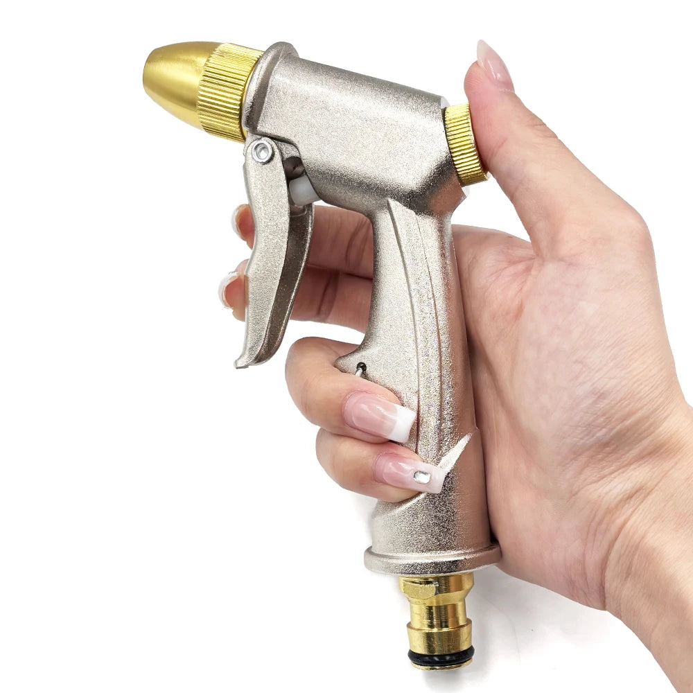 High Pressure Water Gun Water Hydro Jet High Pressure Water Spray Nozzle, Flexible Wand For Garden Plant Watering Car Washing Peaceful Pleasures Health and Wellness