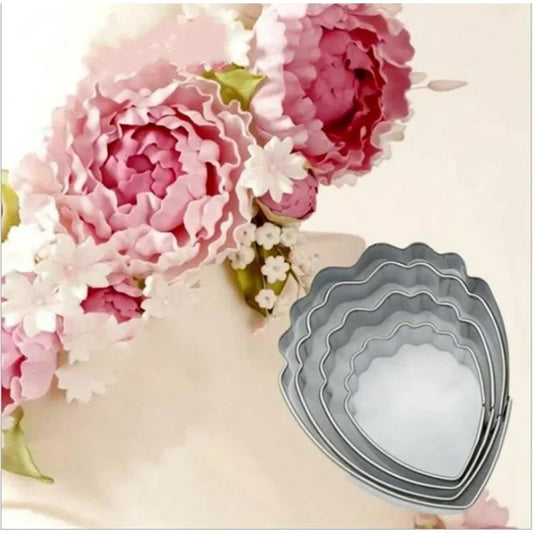 Flower Baking Tools Mould Cutter Fondant Peony Moulds Cake Decorating Peaceful Pleasures Health and Wellness