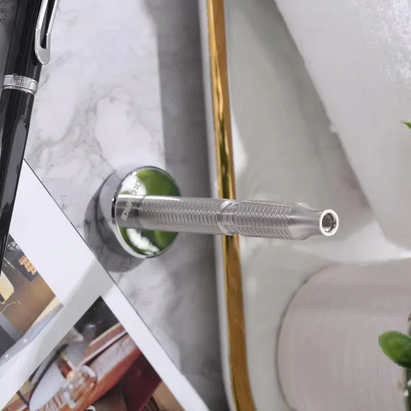 YAQI 88mm Solid Stainless Steel Material Safety Razor Handle Peaceful Pleasures Health and Wellness
