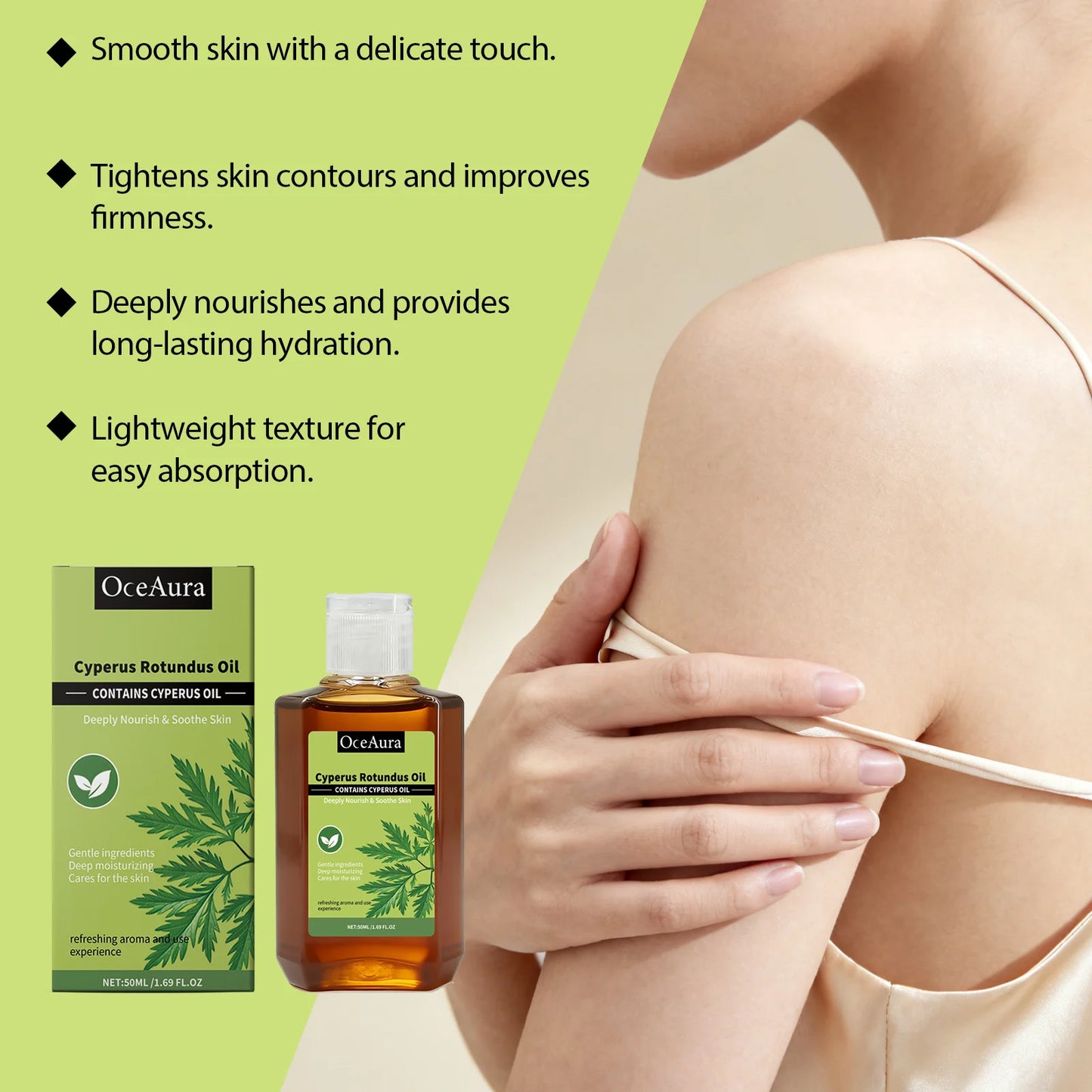 Relaxing Body Massage Oil Moisturizing Soothing Firming Brightening Dry Skin Repair Softening Relieve Stress Nourishing Body Oil Peaceful Pleasures Health and Wellness