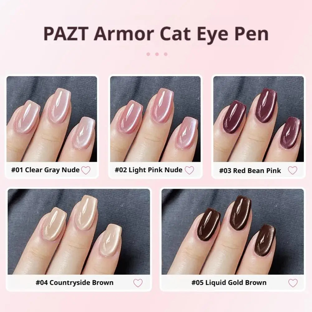 7-in-1 Cat Eye Gel Polish Pen | DIY Nail Art Kit