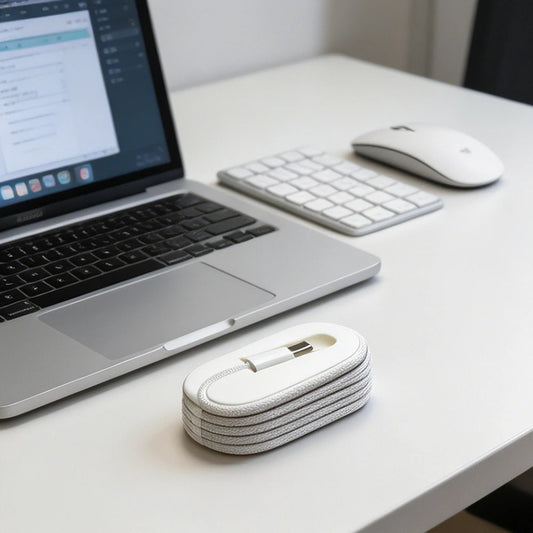 Portable Mobile Phone Charging Cable Storage Organizer Travel Peaceful Pleasures Health and Wellness