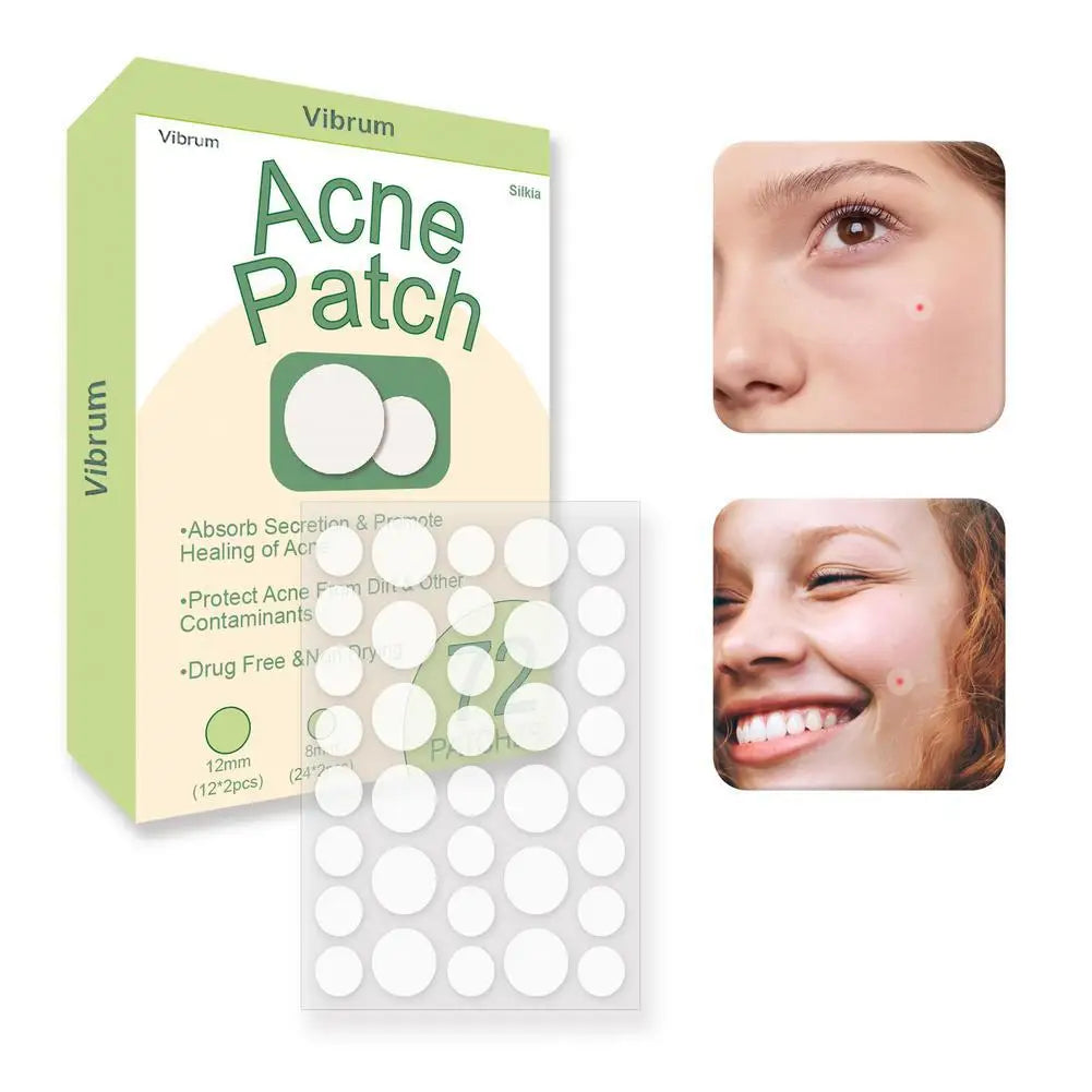 Invisible Pimple Patches with Tea Tree Oil – Hydrocolloid Acne Patches & Blemish Dots (72 or 288 Count) Peaceful Pleasures Health and Wellness