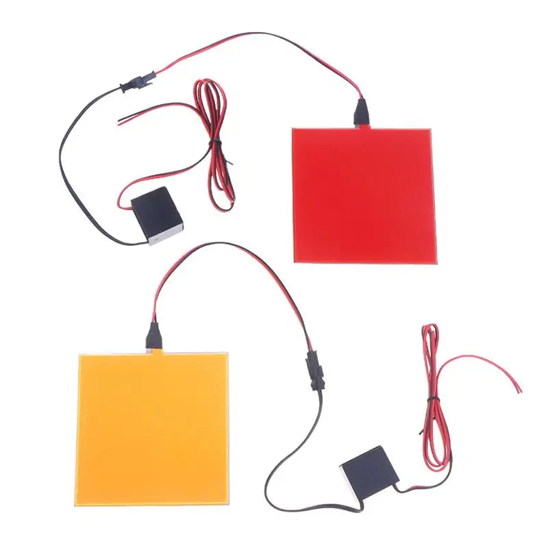 1 Piece 12V EL Flexible Electroluminescent Cold Light Source Cuttable DIY Luminous Frame Backlight Model Environmental Source Peaceful Pleasures Health and Wellness