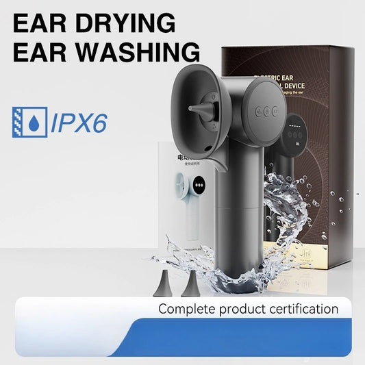Electric Ear Wax Removal Tool – 2-in-1 Irrigator & Dryer Ear Cleaning Device Peaceful Pleasures Health and Wellness