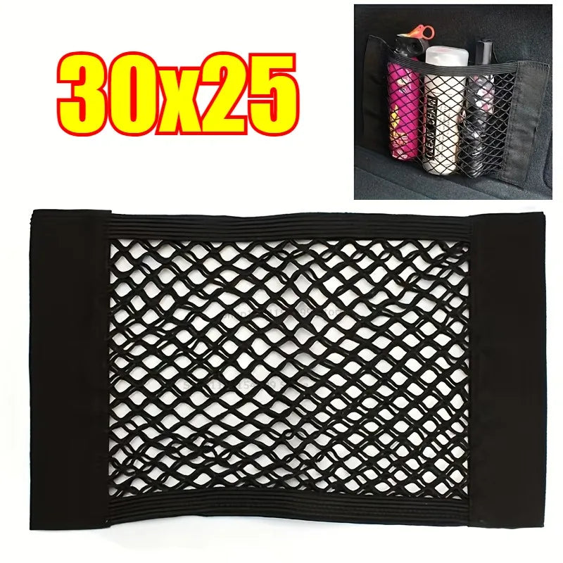 Car Trunk Elastic Mesh Storage Net Organizer Bag | Multi-Size