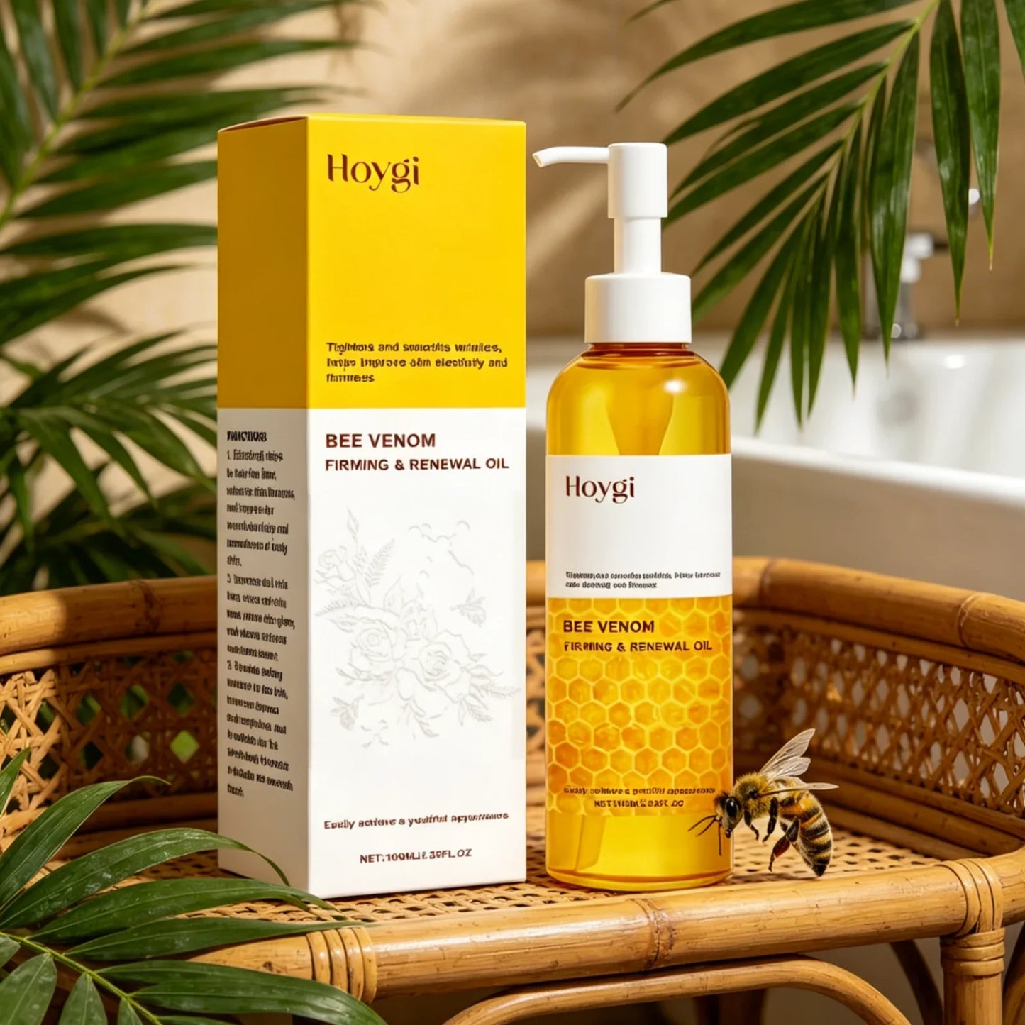 Hoygi Bee Venom Firming Body Oil – Skin Tightening 100ml
