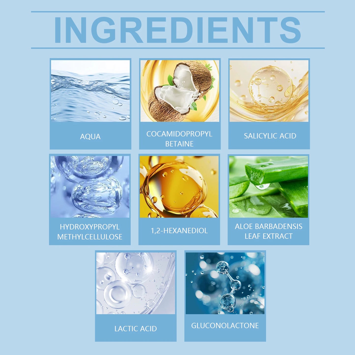 114g Salicylic Acid Cleansing Foam Oil-Control Cleansing Foam Deeply Cleans Pores Moisturizes Skin Refreshing Hydration Peaceful Pleasures Health and Wellness