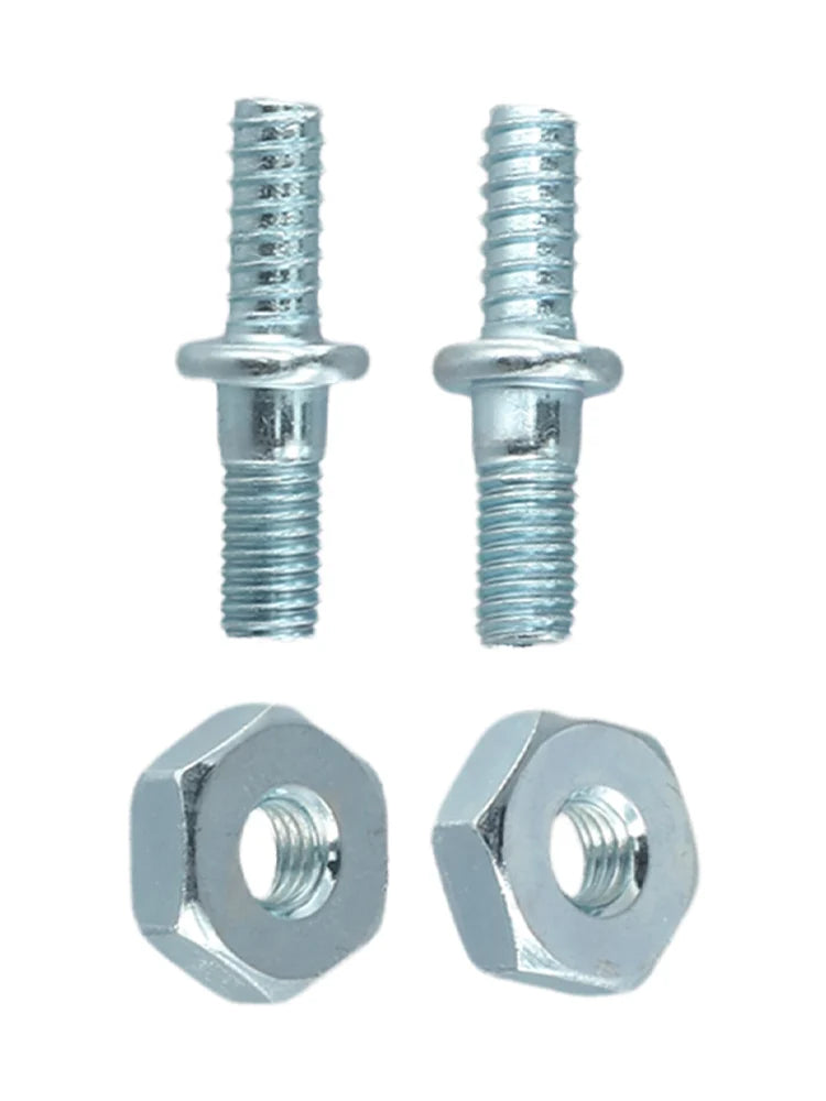 2 Pairs Bar Studs Nuts MS170 MS180 MS210 MS230 MS250 Chainsaw Blade