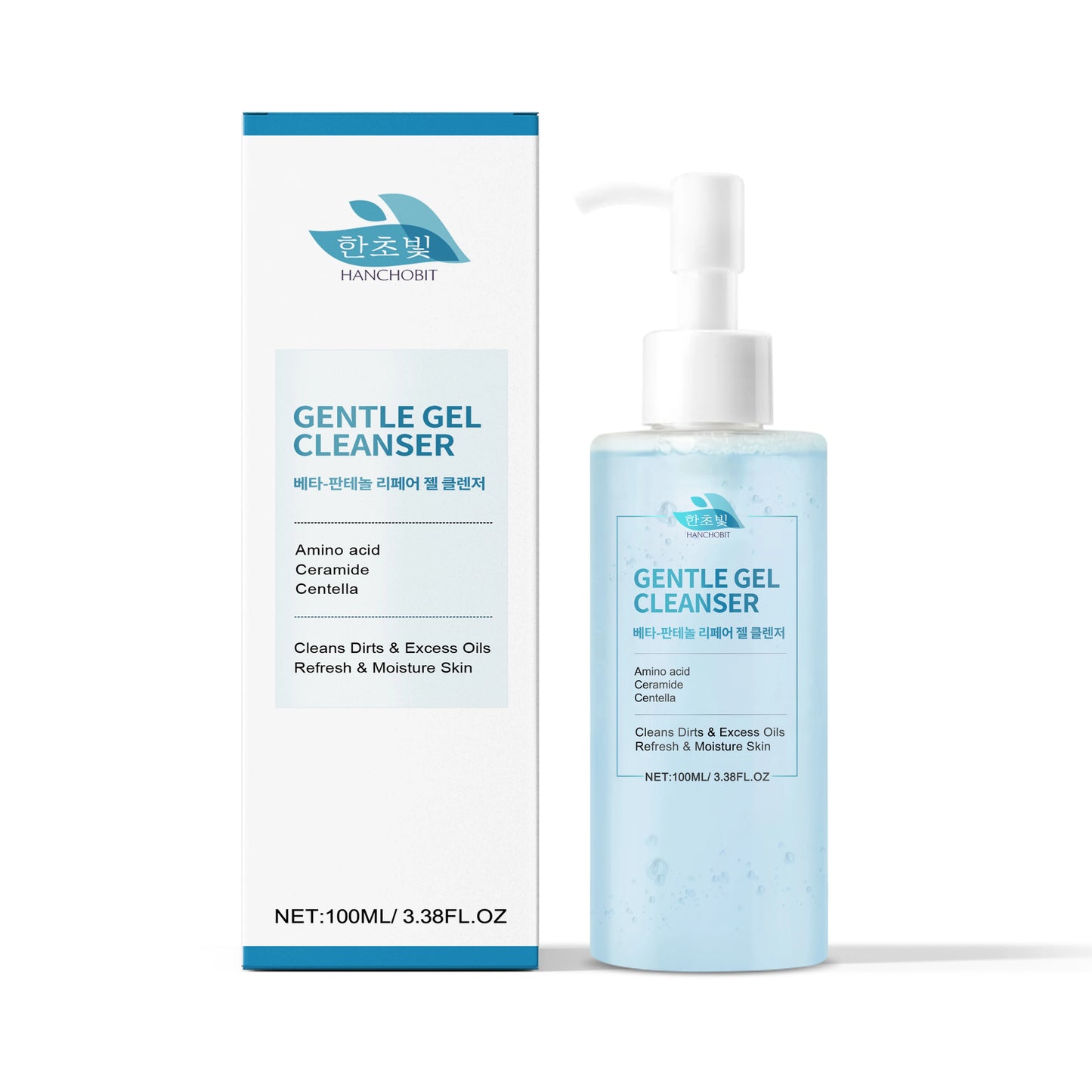 Hanchobit Beta-Panthenol Gel Cleanser | Gentle Facial Wash