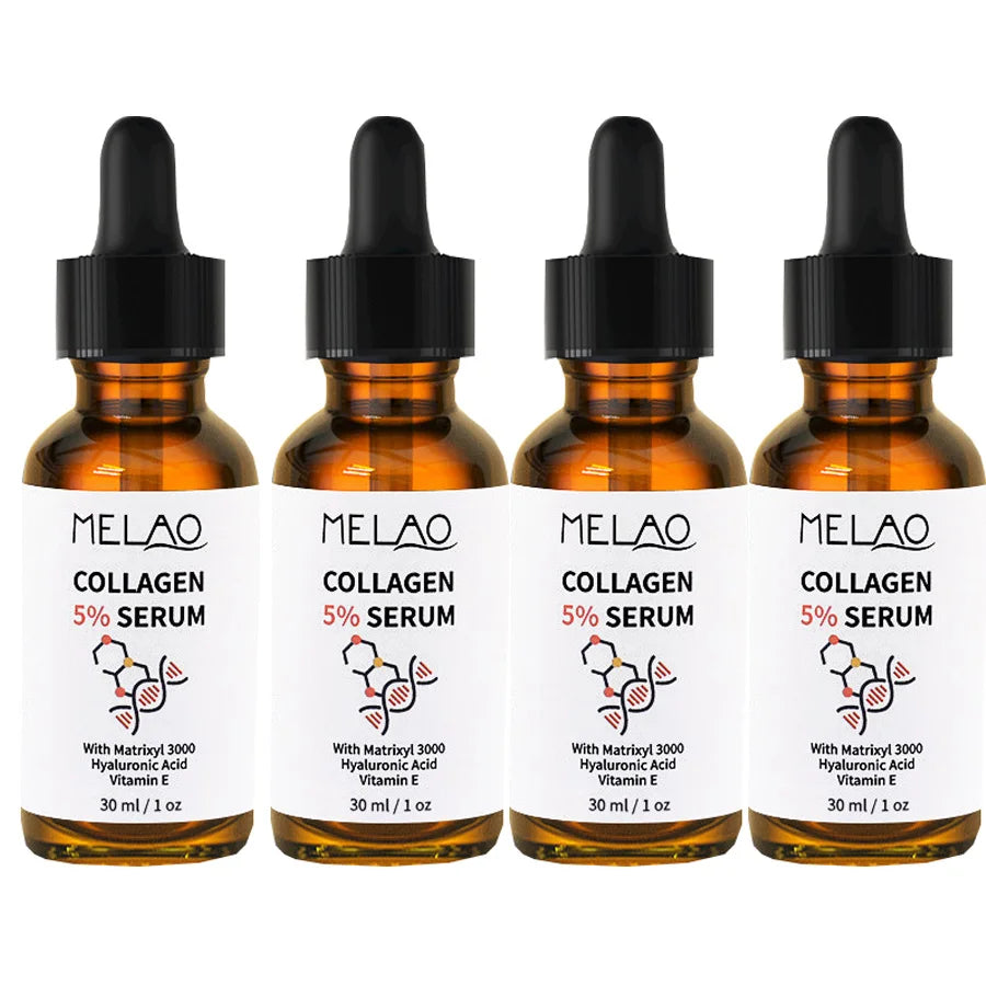 5% Collagen Boost Serum Firming Face Pores Remover Moisturizing Skin Care Products Face Lift Facial Rejuvenation Cream 30ml Peaceful Pleasures Health and Wellness 30mlx4 pieces