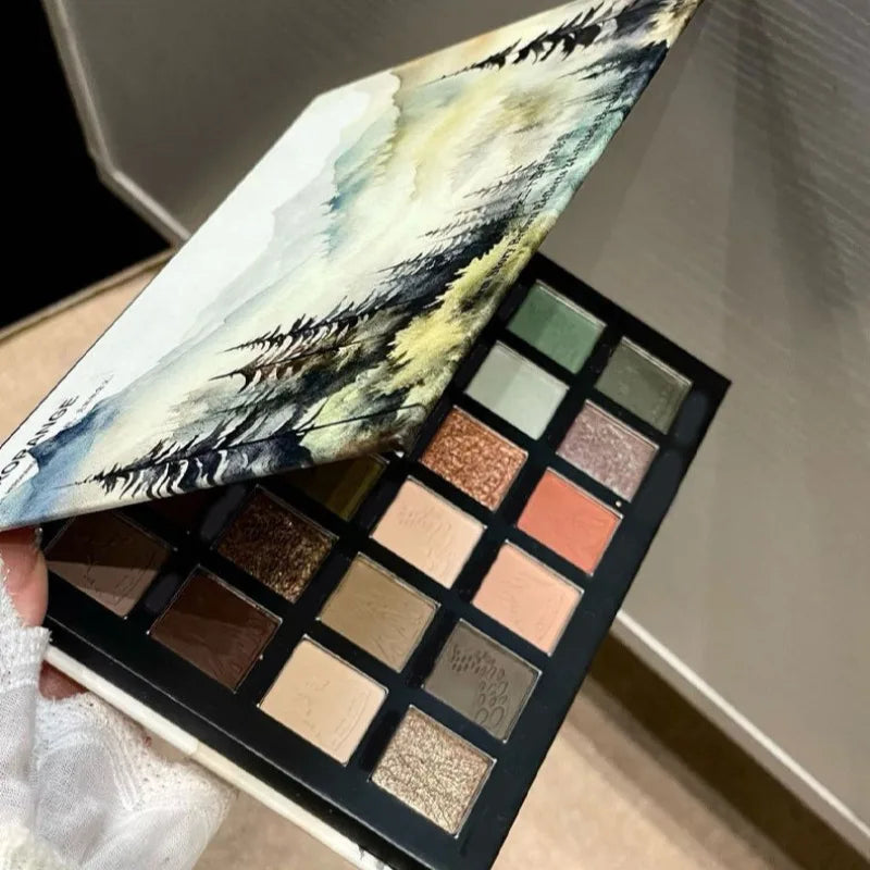 24-Shade Eyeshadow Palette | Matte Shimmer Glitter Neutrals