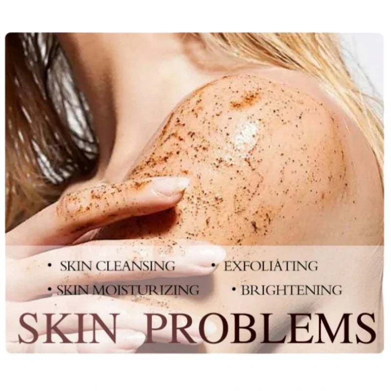 260g Coffee Body Scrub – Caffeine, Exfoliate & Brighten Skin