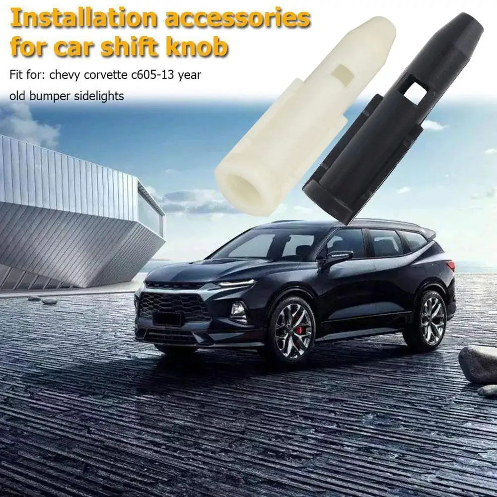Auto Car Gear Shift Knob Sleeve Adapter Lever for Peugeot 206 106 301 307 308 Citroen C4 White Car Accessories Interior Peaceful Pleasures Health and Wellness