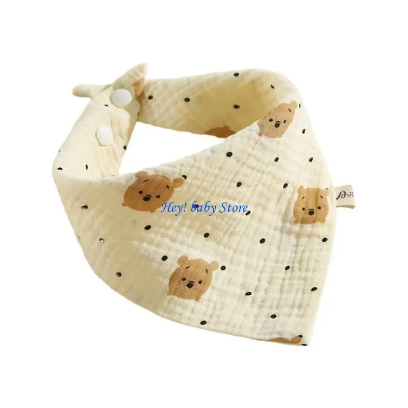 Cute Cotton Baby Bibs for Boys & Girls | Cartoon Teething Bibs
