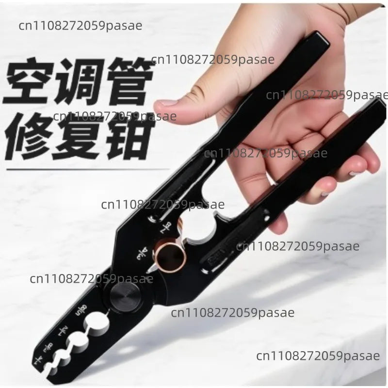 Copper Pipe Repair Pliers – Flatten, Round & Fold Tool