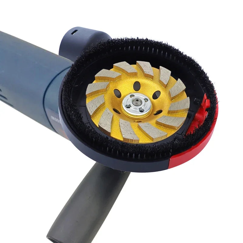 100mm Diamond Grinding Disc & Angle Grinder Dust Shroud Kit Peaceful Pleasures Health and Wellness