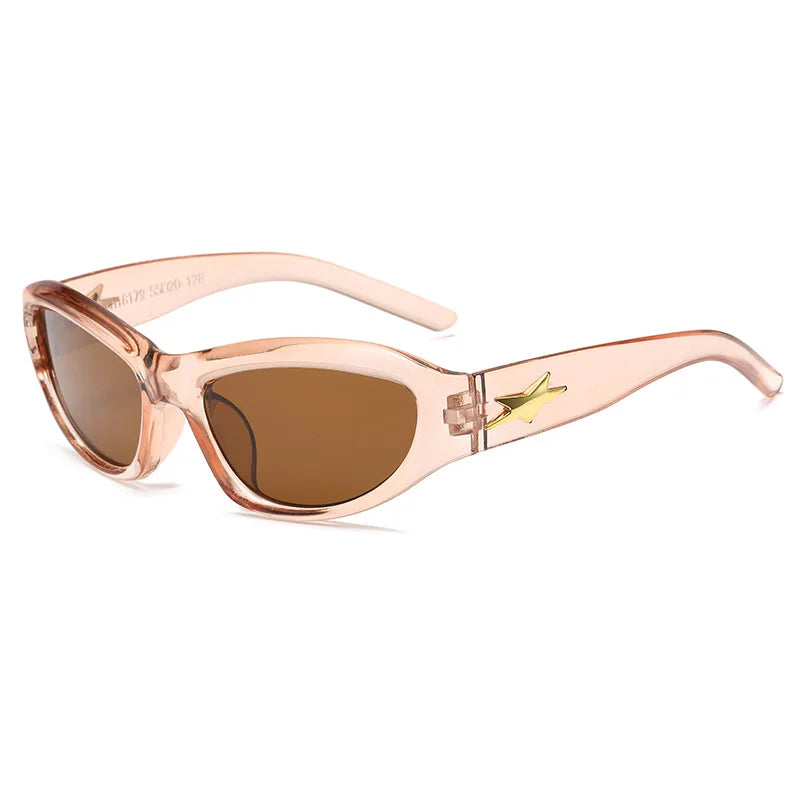 Cat Eye Steampunk Sunglasses UV400 | Vintage Unisex Eyewear
