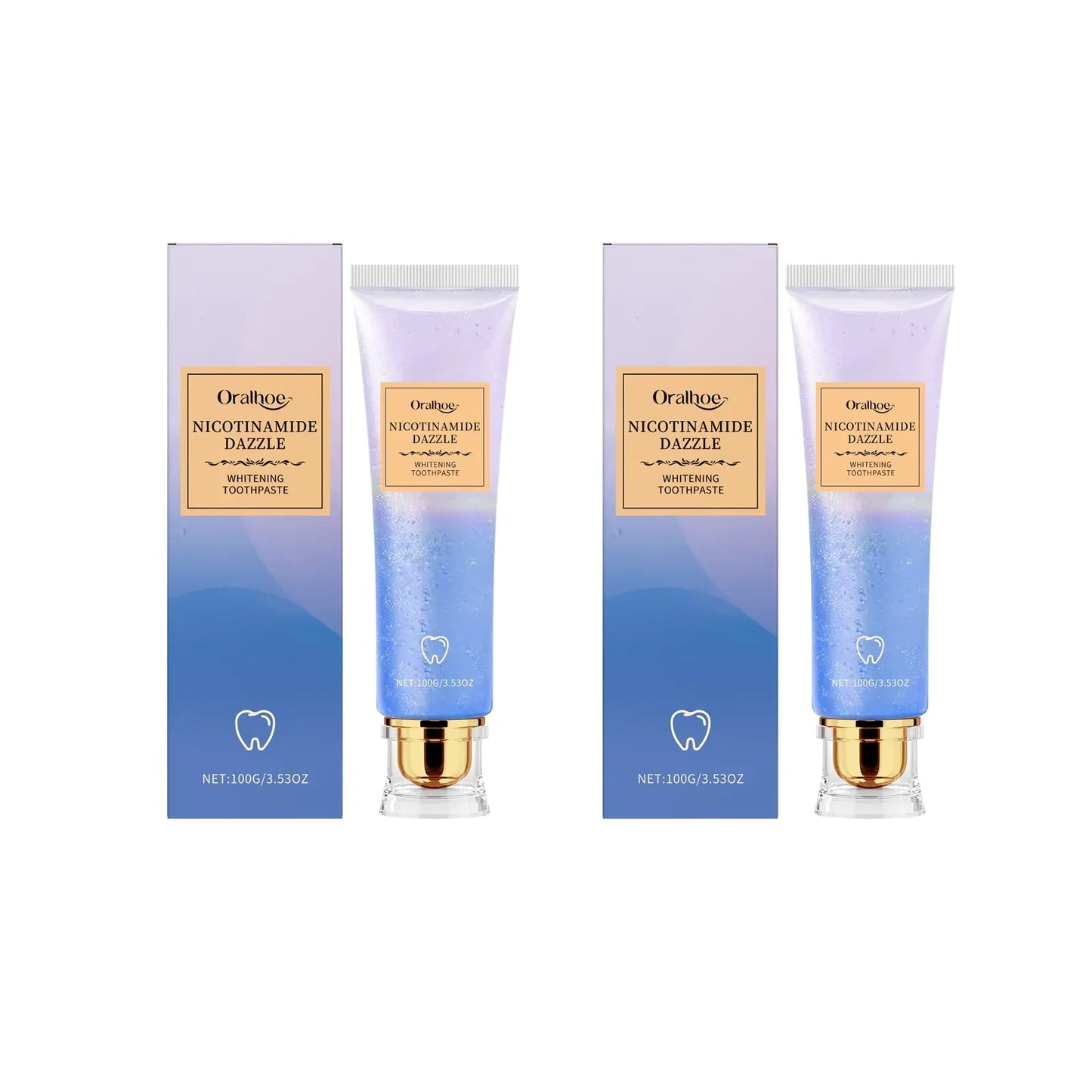 Oralhoe Niacinamide Whitening Toothpaste – Stain & Plaque Remover
