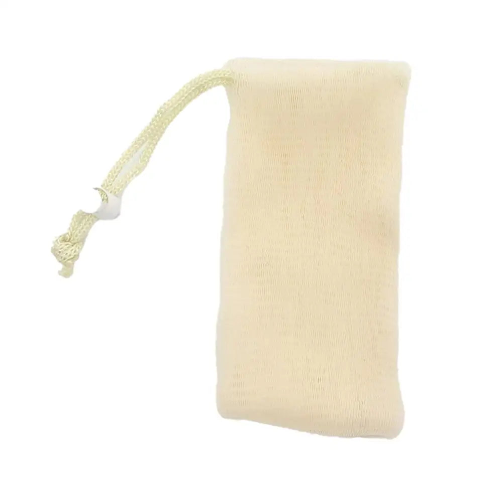Soap Mesh Foaming Net Bag – Soft Exfoliating Soap Saver Pouch for Face & Body Cleansing Peaceful Pleasures Health and Wellness A