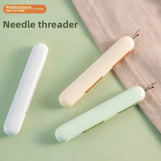 2-in-1 Needle Threader & Seam Ripper Sewing Tool Sewing Tool Set Peaceful Pleasures Health and Wellness