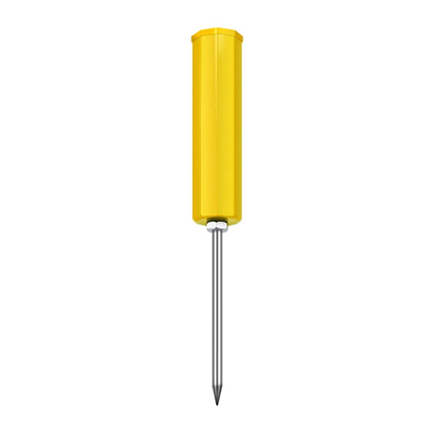 Adjustable Fishing Rod Holder Stand with Sturdy and Durable Material Plug Insert Ground Suitable for Coastal Fisherman Angler Peaceful Pleasures Health and Wellness Yellow