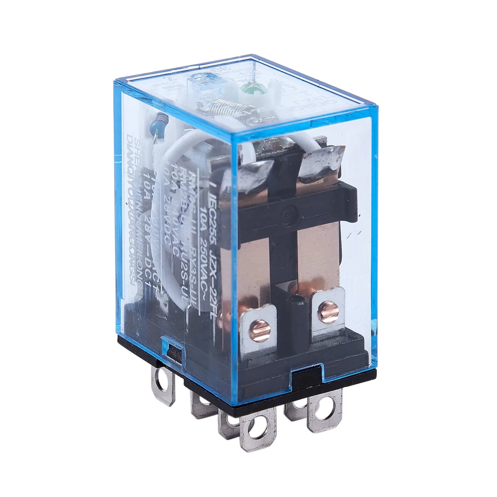 Y51A-5X 12V DC Coil Power Relay DPDT LY2NJ HH62P-L JQX-13F 10A With PTF08A Socket Base Peaceful Pleasures Health and Wellness