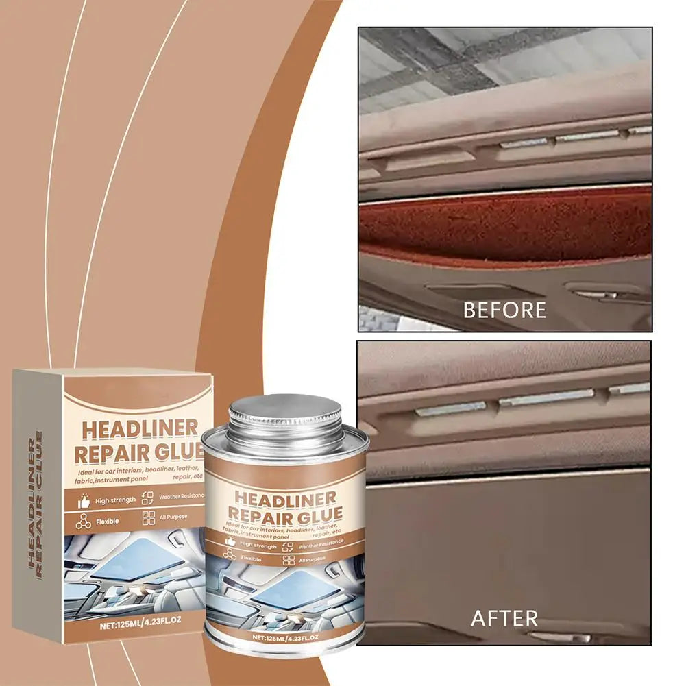 Roof Repair Adhesive Headliner Repair Glue Ideal For Car Interiors,headliner,leather,fabric,instrument Panel Repair,etc Peaceful Pleasures Health and Wellness