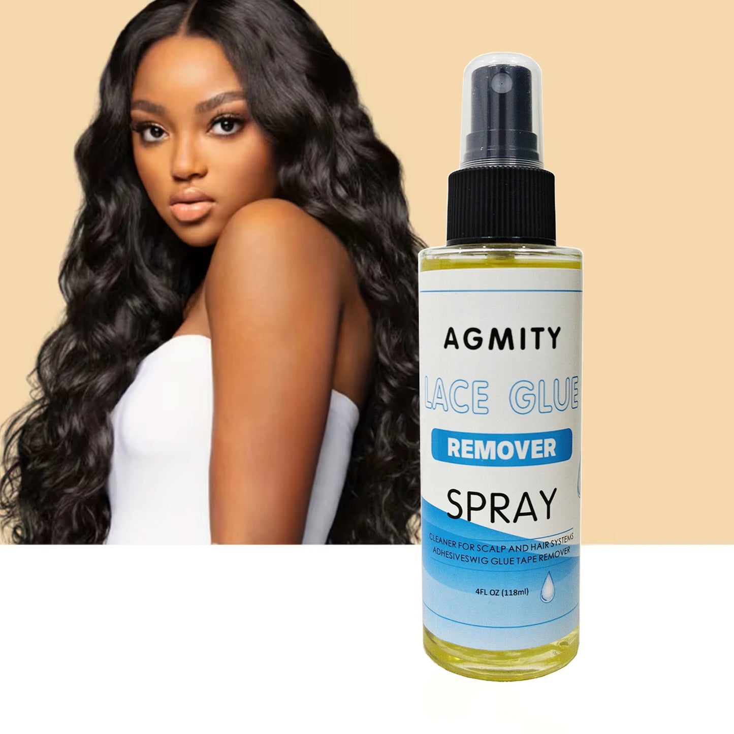 Wig Glue Remover Spray | Gentle Lace Front Adhesive Remover