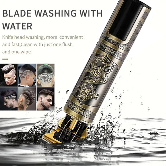 XMSJ T9 Rechargeable Hair & Beard Clipper for Men | Portable Hair & Beard Clipper Peaceful Pleasures Health and Wellness