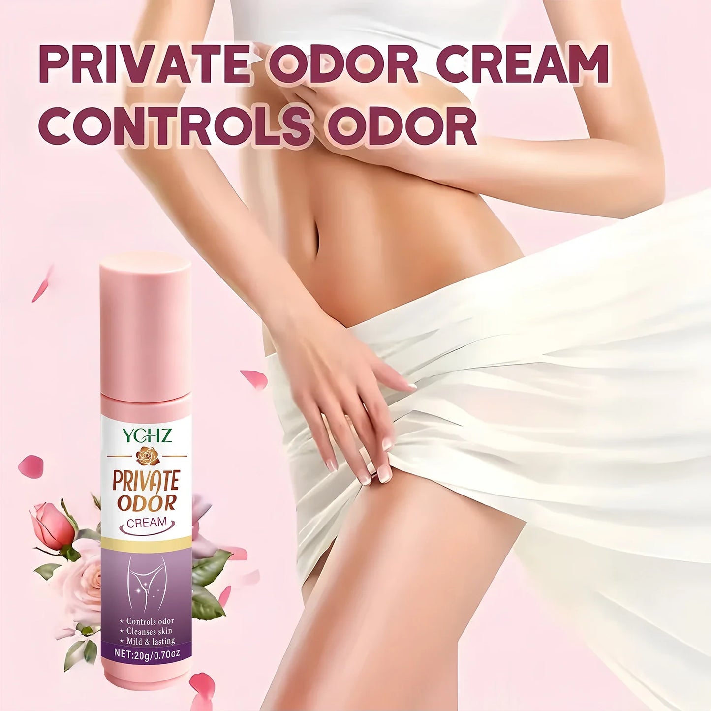 YCHZ Women's Intimate Deodorant Cream – Fresh Fragrance 20g