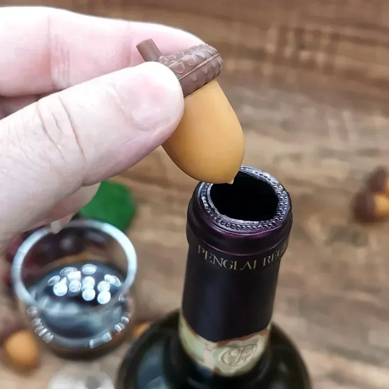 Silicone Pine Cone Tea Infuser & Bottle Stopper | Bar Accessory Silicone Tea Infuser Peaceful Pleasures Health and Wellness