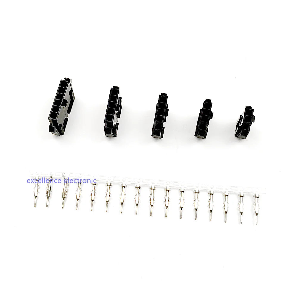 10/20/50sets 3.0 mm Micro-Fit 3.0 Connector Single Row Receptacle Housing 2 Pin 3 4 5 6 Circuit Plug House Terminal 43640 43645 Peaceful Pleasures Health and Wellness