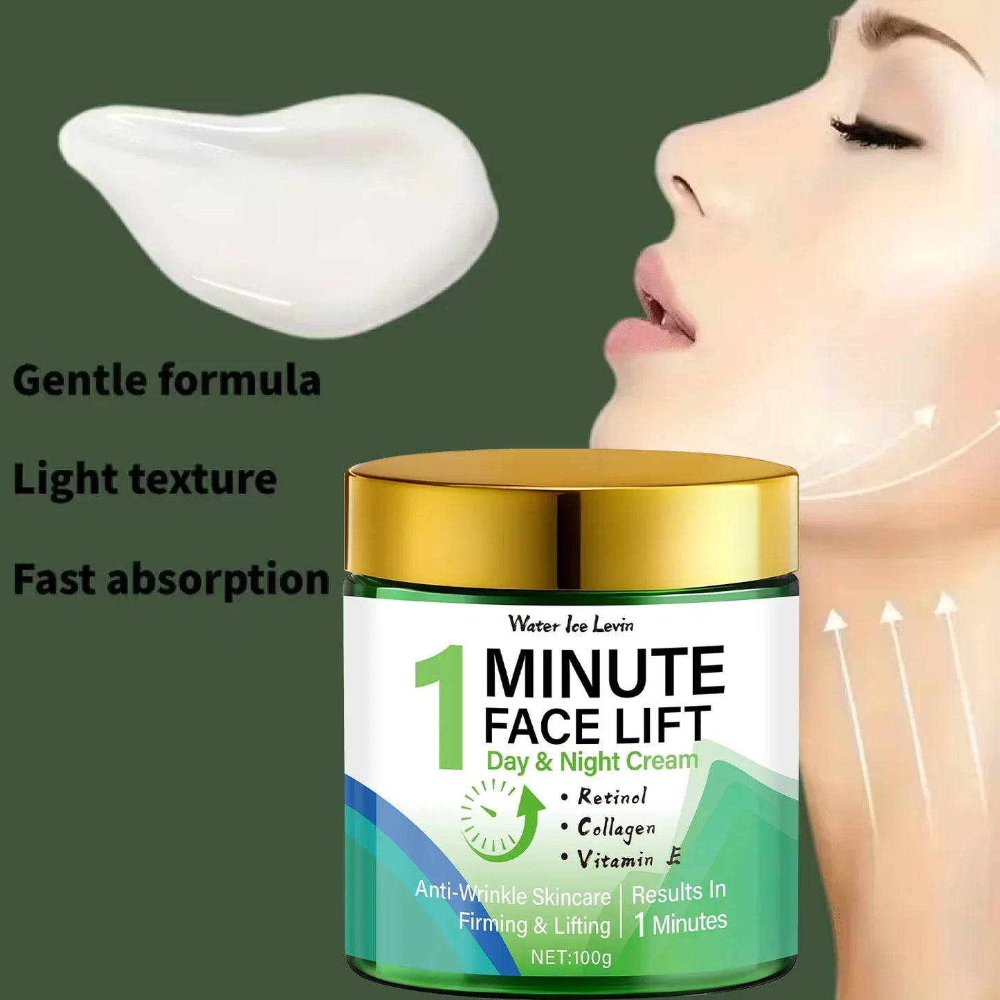 Retinol & Collagen Face Lift Day & Night Firming Cream 100g