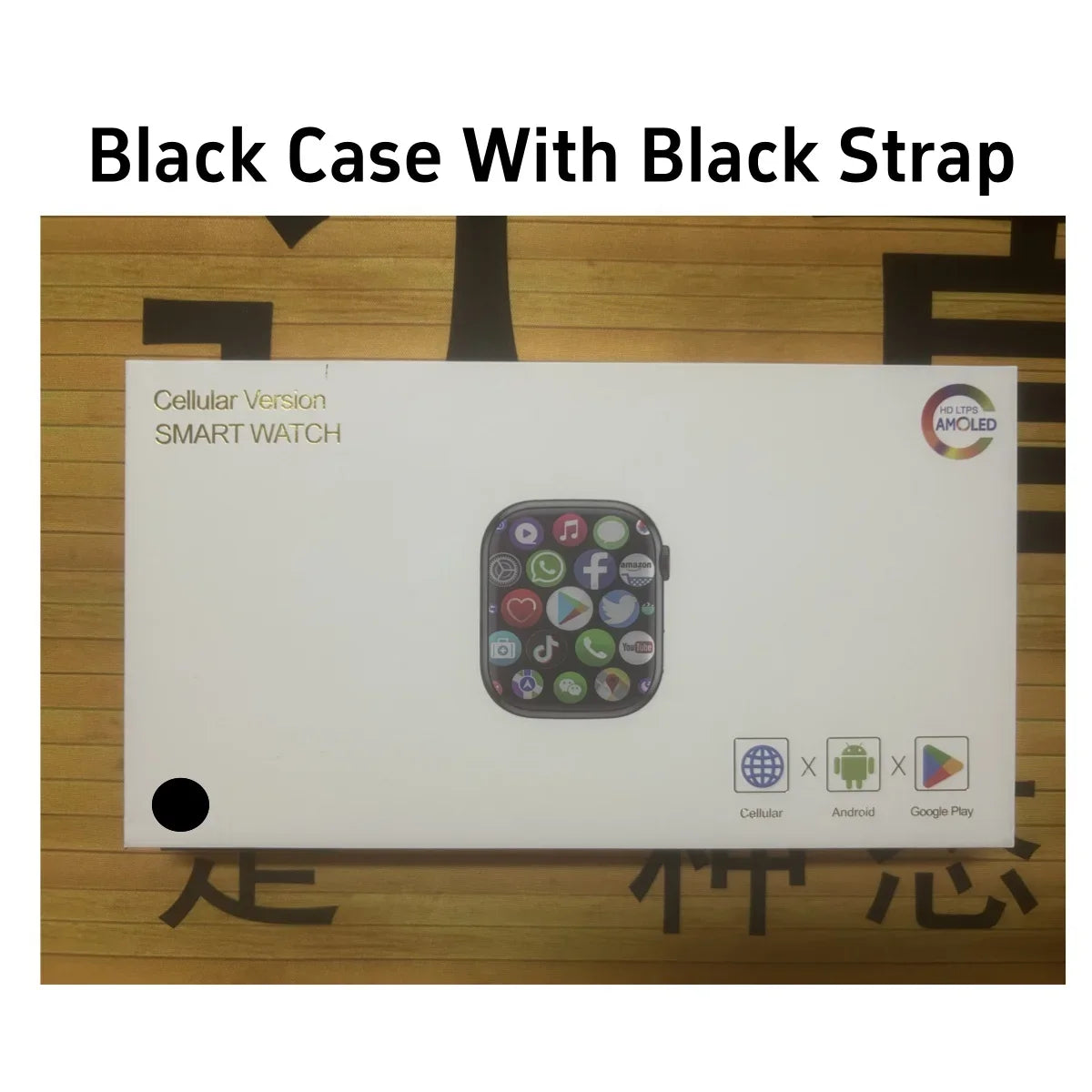 GOLDENSPIKE VP29 4G Smart Watch | 2.29" AMOLED, 8MP Camera, GPS