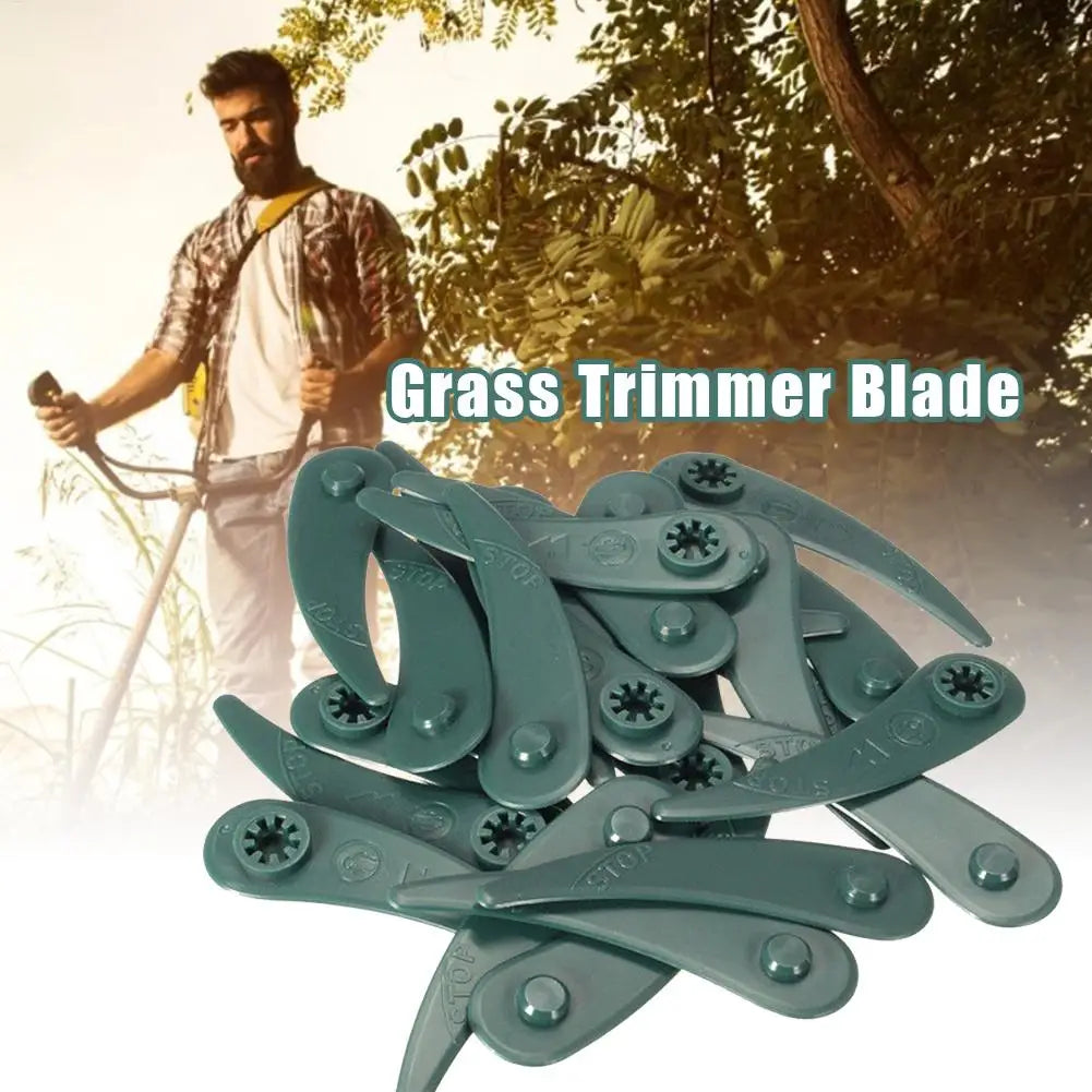 25PCS Grass Trimmer Replacement Plastic Blades For Bosh ART 23-18Li ART 26-18Li Grass Trimmers Polymer Blade Cutting System New Peaceful Pleasures Health and Wellness