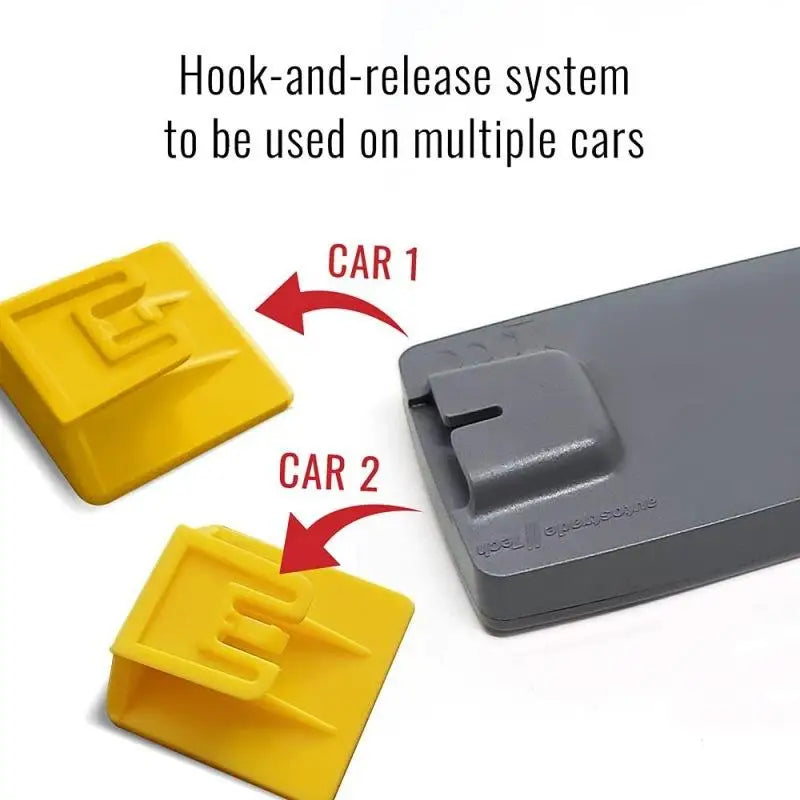 Electronic Toll Pass Holder – Detachable Clip Mount for ETC