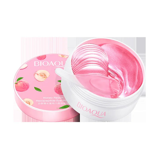 Honey Peach Eye Mask – Hydrating, Anti-Wrinkle, Dark Circles Eye Mask Treatment Peaceful Pleasures Health and Wellness 80g