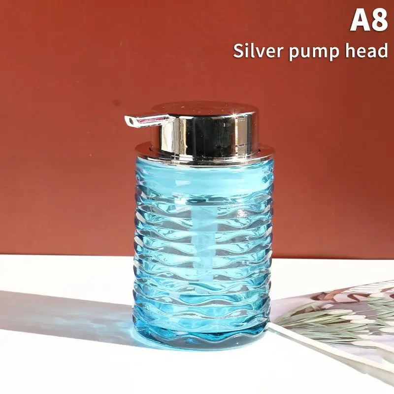 Glass Foaming Soap Dispenser | Stylish Countertop Pump Bottle