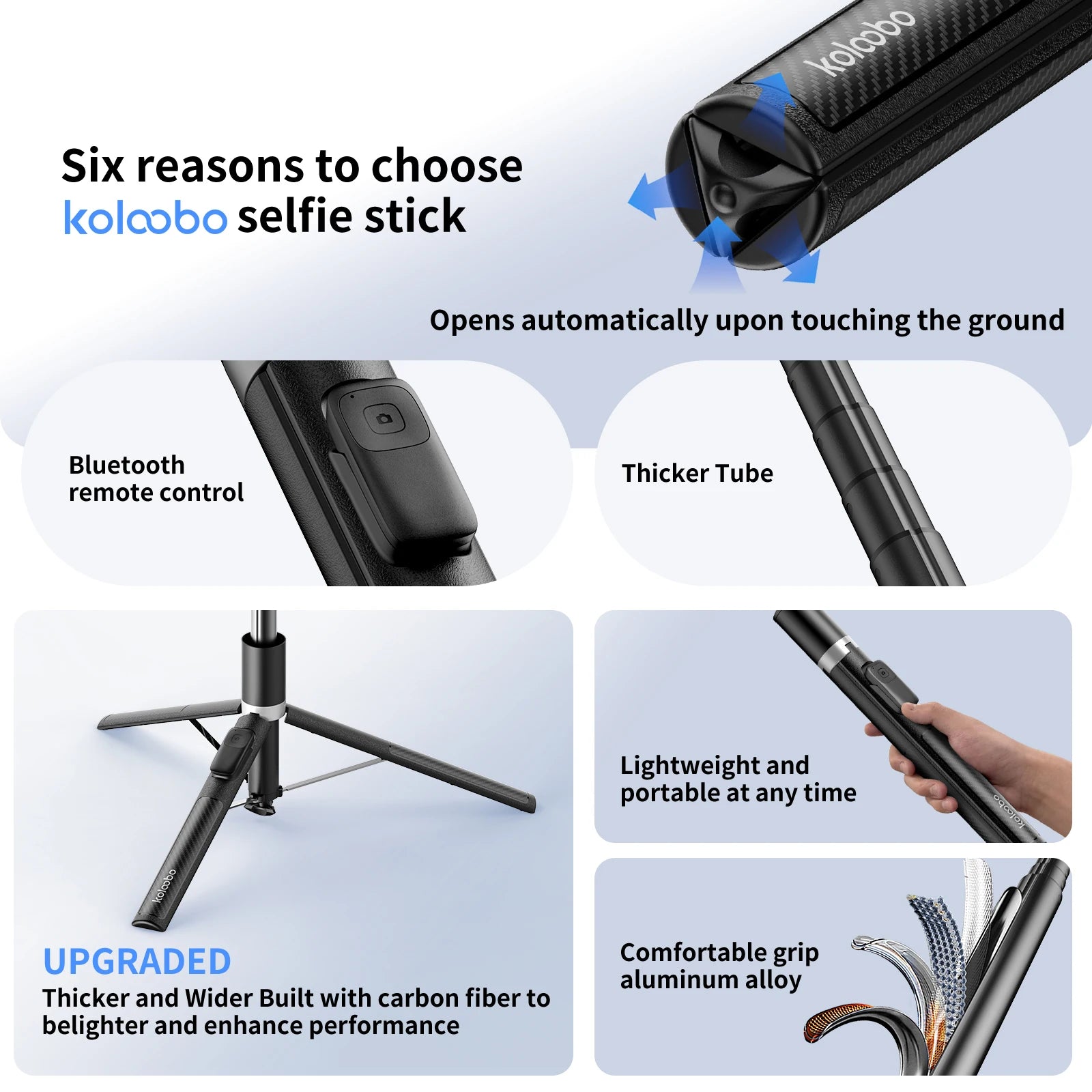 1.7M Extendable Selfie Stick Tripod Stand Bounce Phone Holder 360° Rotation With Bluetooth Remote Control for Travel Photography Peaceful Pleasures Health and Wellness