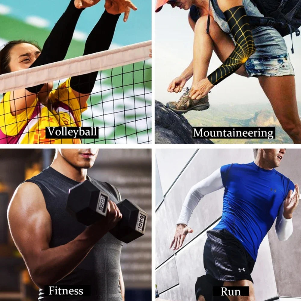 1Pc Soft UV Protection Cooling Arm Sleeves,Sun Protection Arm Cover for Cycling,Running,Tattoo Cover Up Arm Warmer for Men Women Peaceful Pleasures Health and Wellness