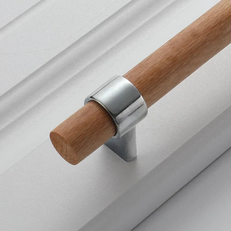Wood Cabinet Handles & Drawer Knobs | 128mm & 160mm