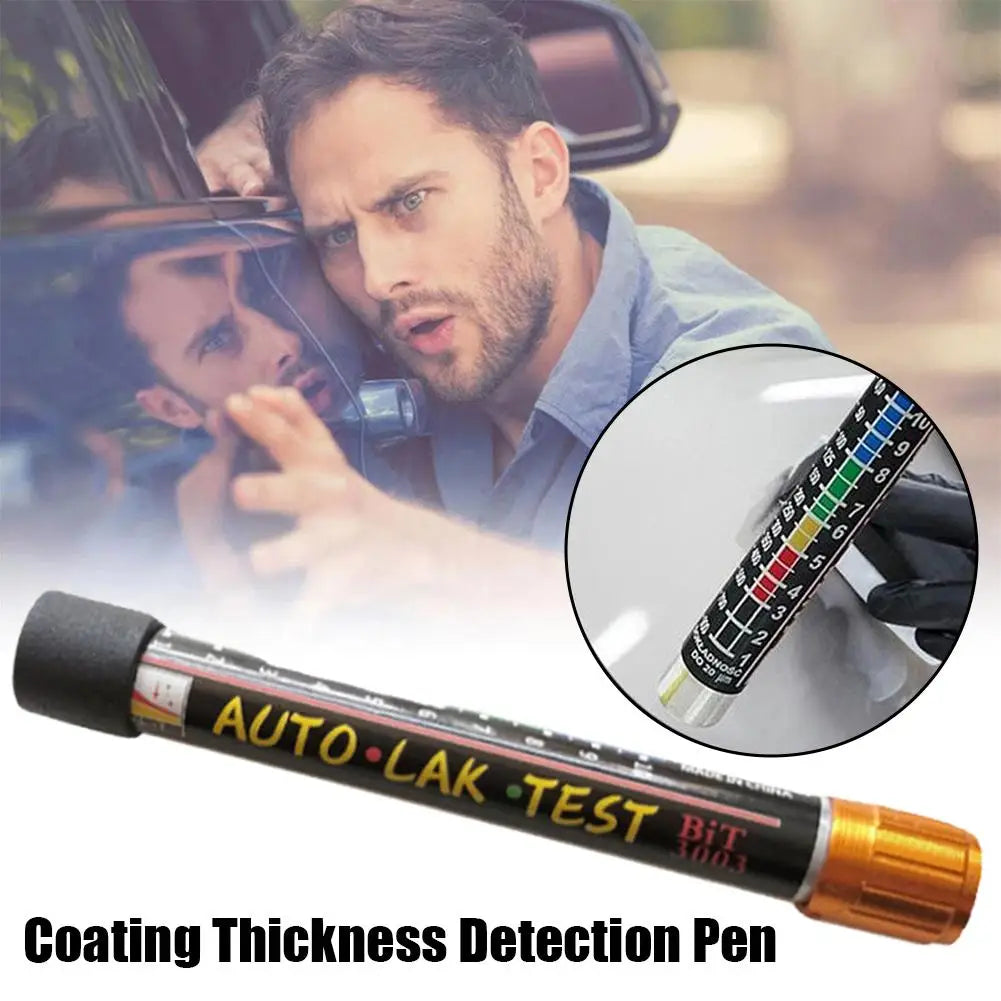 Car Paint Test Thickness Tester Meter Gauge Auto Paint Cars Paint Crash Check Test Paints Tester With Magnetic Tip Scale Gauge Peaceful Pleasures Health and Wellness