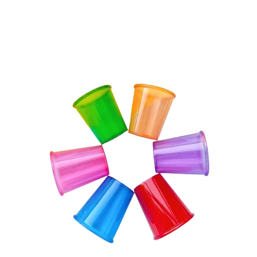 Clear Stackable Disposable Plastic Cups – Party Tumblers