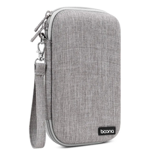 Hard EVA Power Bank Storage Bag Large Capacity Dust Proof Cable Organizer Pouch Shockproof Multi-Function Peaceful Pleasures Health and Wellness